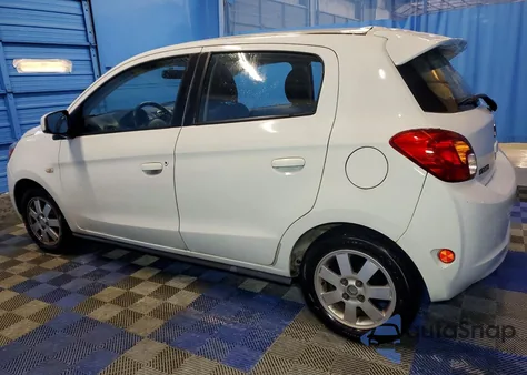 2014 Mitsubishi Mirage Es z USA, uszkodzony, nr VIN ML32A4HJ3EH019793